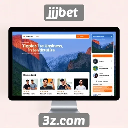 Interface intuitiva do jjjbet facilita navegação